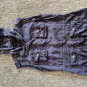 Navy blue utility vest